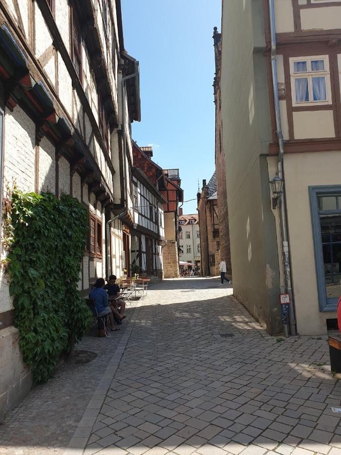 Ferienwohnung Goldstr.7 Quedlinburg Esterno foto