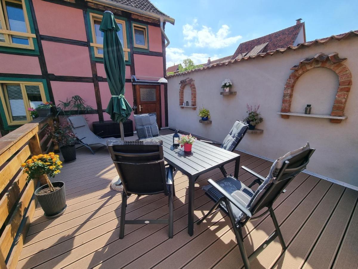 Ferienwohnung Goldstr.7 Quedlinburg Esterno foto
