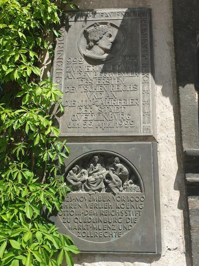 Ferienwohnung Goldstr.7 Quedlinburg Esterno foto