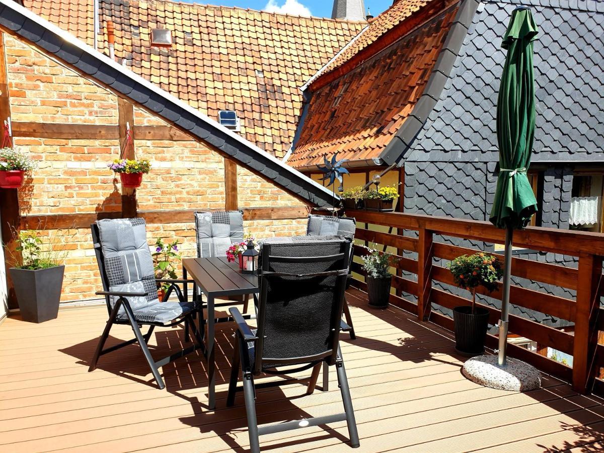 Ferienwohnung Goldstr.7 Quedlinburg Esterno foto