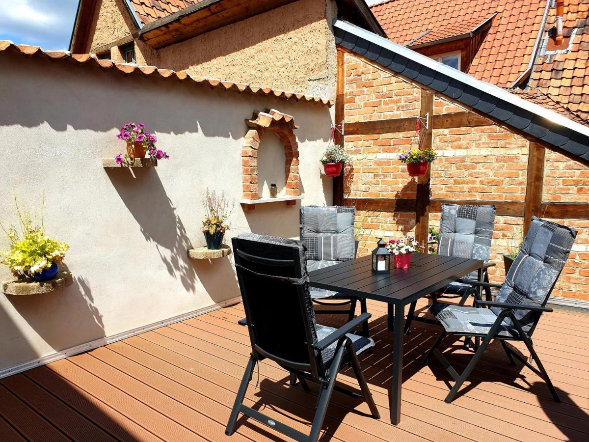 Ferienwohnung Goldstr.7 Quedlinburg Esterno foto