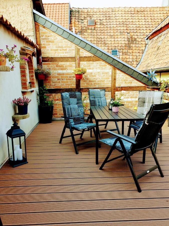 Ferienwohnung Goldstr.7 Quedlinburg Esterno foto